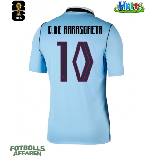 Uruguay Giorgian de Arrascaeta #10 Hemmatröja VM 2026 Kortärmad